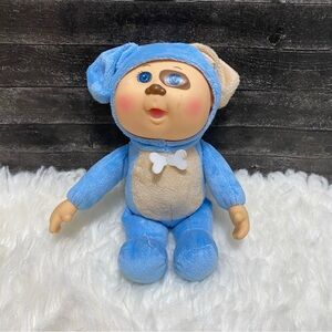 CABBAGE PATCH KIDS DOLL BENNY PUPPY 10" PLUSH BLUE DOG SUIT